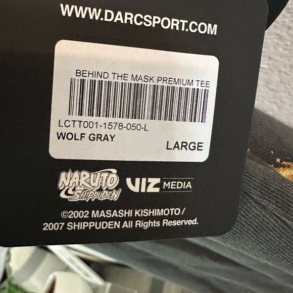 DARC SPORT X NARUTO “Behind The Mask” Premium Tee - Picture 5 of 9
